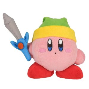 San-Ei Official Kirby Peluche con spada