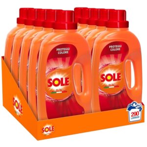 Sole Detersivo Lavatrice Proteggi Colore 290 Lavaggi