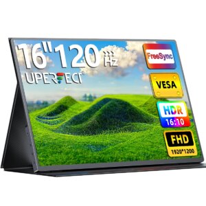UPERFECT 2.5K Monitor portatile 16 "2560x1600 Display HDR 350nits 8bit QHD USB