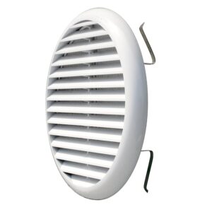 La Ventilazione TUR160B TUR160B-Y Griglia Plastica con Molle