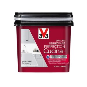 V33 Smalto Rinnovare Perfection Cucina Grigio Chiaro Satinato 0