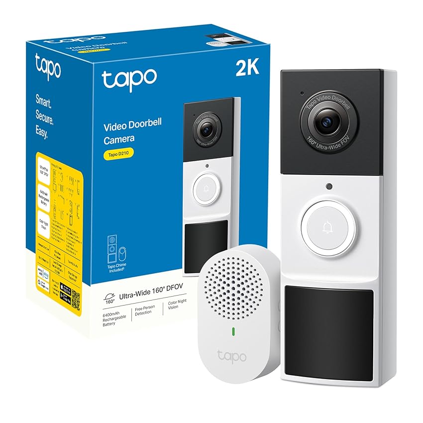Tapo D210 Videocitofono 2K 3MP Tapo D210 Videocitofono 2K 3MP