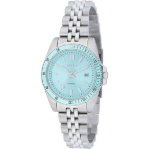 Orologio Donna LIU JO Luxury COMPANY TLJ2319 Bracciale Acciaio Turchese