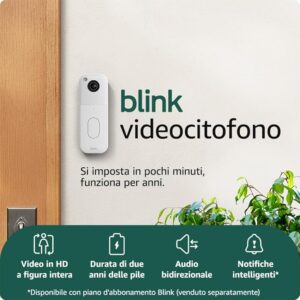 Videocitofono supplementare Blink (Ultimo modello)