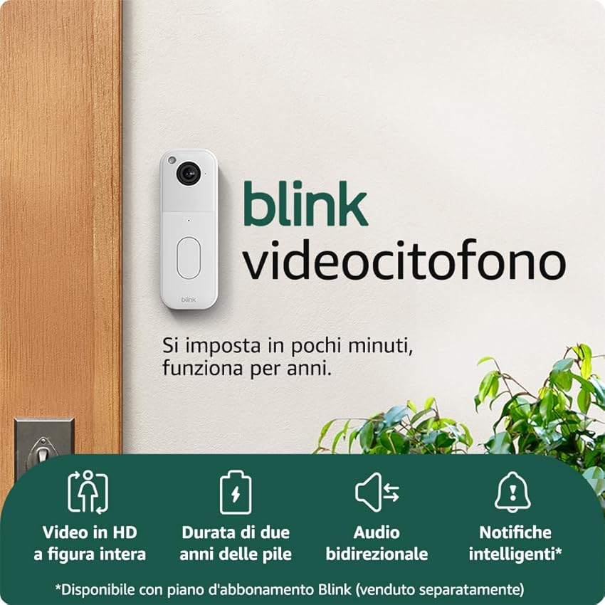 Videocitofono supplementare Blink (Ultimo modello)