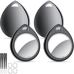 QCOQ® Air Tags 4 Pezzi Nero 2025