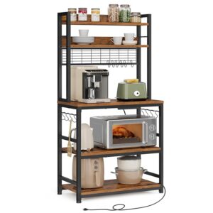 VASAGLE Scaffale Cucina con Multipresa