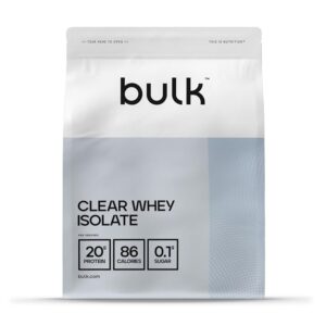 Bulk Clear Whey Isolate | Apple & Blackcurrant | 500g | 20g di proteine a rapido assorbimento