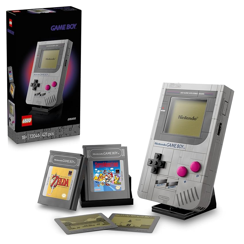 LEGO Super Mario Game Boy Set da Costruzione per Adulti - Modello da Esposizione Nintendo LEGO Super Mario Game Boy Set da Costruzione per Adulti - Modello da Esposizione Nintendo