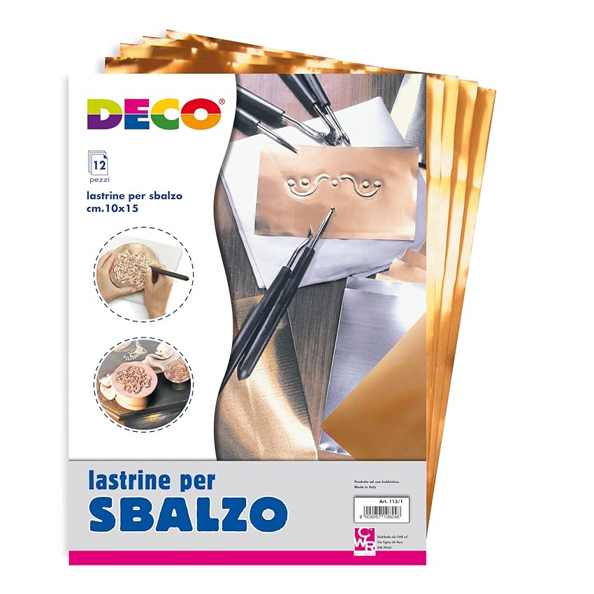 DECO 113/4 Lastrine Rame Alluminio DECO 113/4 Lastrine Rame Alluminio
