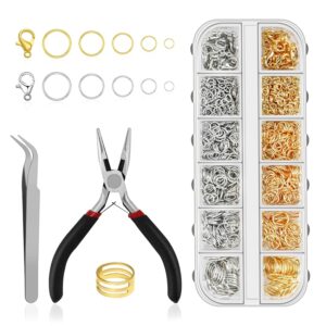 GlasFlength 1443 Pezzi Anellini per Bigiotteria