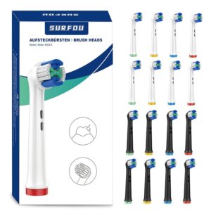 16 Stück Aufsteckbürsten Kompatibel mit Aufsätze Oral B Zahnbürste