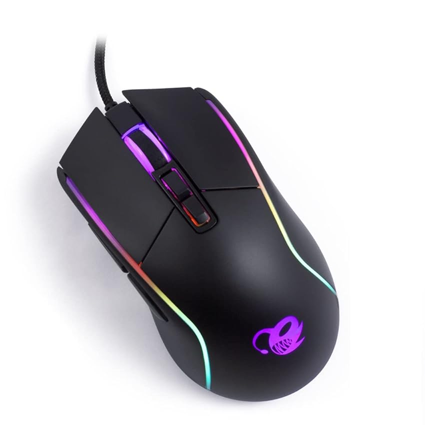 CoolBox DeepDarth - Mouse da gioco ottico con 9 modalità di illuminazione RGB CoolBox DeepDarth - Mouse da gioco ottico con 9 modalità di illuminazione RGB