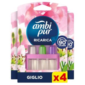 Ambipur 3Volution Giglio e Brezza Ricarica Deodorante Elettrico 80 ml