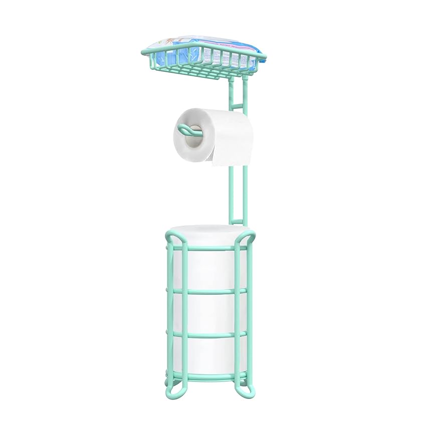 TreeLen Porta carta igienica nautico da terra – Dispenser per rotoli con mensola – TreeLen Porta carta igienica nautico da terra – Dispenser per rotoli con mensola –