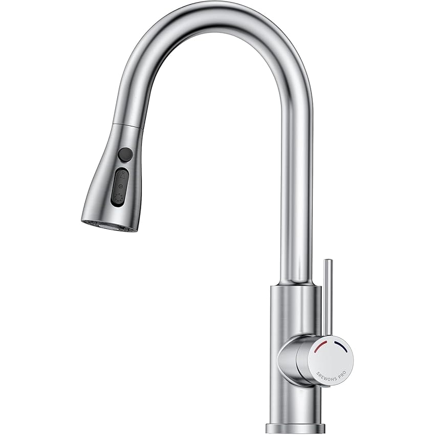 SREWOHS PRO Rubinetto Lavello Cucina Estraibile SREWOHS PRO Rubinetto Lavello Cucina Estraibile