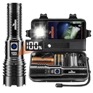 Shadowhawk Taschenlampe LED Aufladbar Extrem Hell