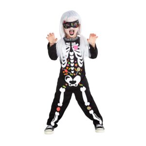 Rubies Costume Scheletto Candy per bambini e bambine