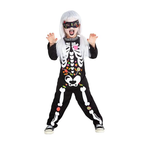 Rubies Costume Scheletto Candy per bambini e bambine
