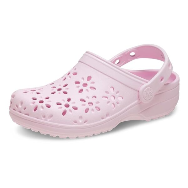 Crocs Classic Floral Cut Out Clog T