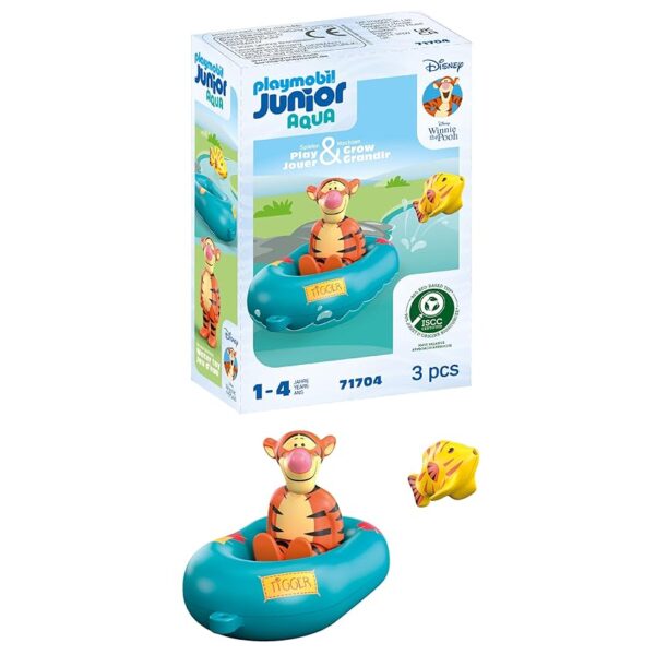 PLAYMOBIL Junior & Disney 71704 Tigro con canotto