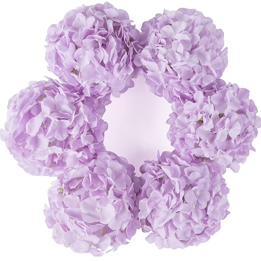 DuHouse Fiori artificiali di ortensia in seta più grandi con stelo DuHouse Fiori artificiali di ortensia in seta più grandi con stelo