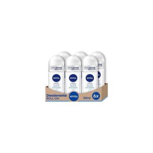 NIVEA Deodorante Roll on Pure Invisibile 6 x 50 ml