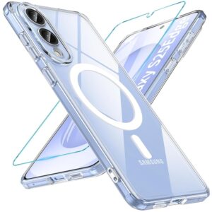 OWKEY Cover magnetica per Samsung Galaxy S25 Edge 5G