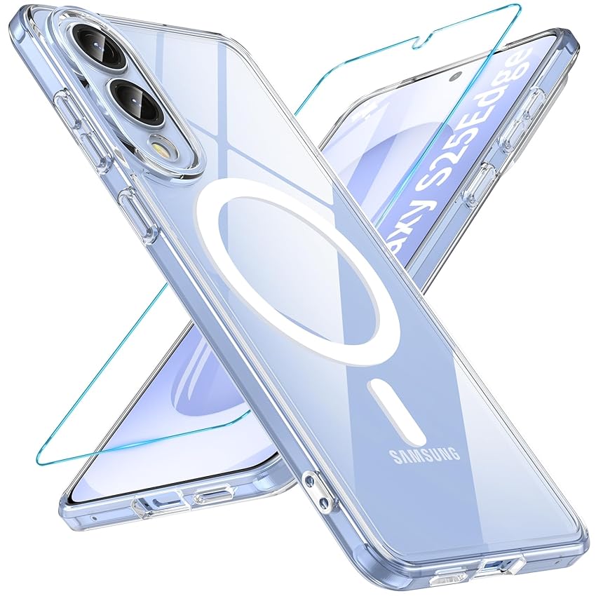 OWKEY Cover magnetica per Samsung Galaxy S25 Edge 5G OWKEY Cover magnetica per Samsung Galaxy S25 Edge 5G
