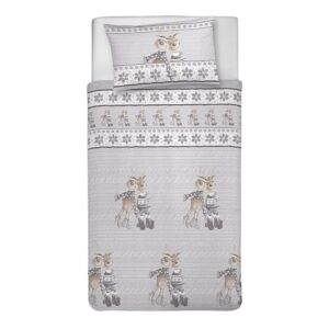PENSIERI DELICATI Parure Copripiumino Singolo 100% Cotone