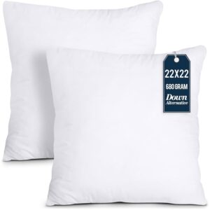 Utopia Bedding Throw Pillows Insert (Pack of 2