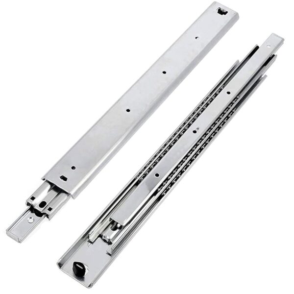 GTV - Set Guide Scorrevoli per Cassetti di Estrazione Totale 53.9 x 950 mm