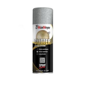 MAXMEYER Spray Glitter Argento 0.400 L