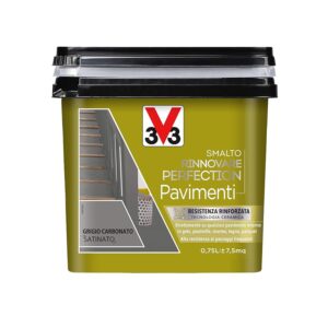 V33 SMALTO RINNOVARE PERFECTION PAVIMENTI Grigio Carbonato Satinato 0