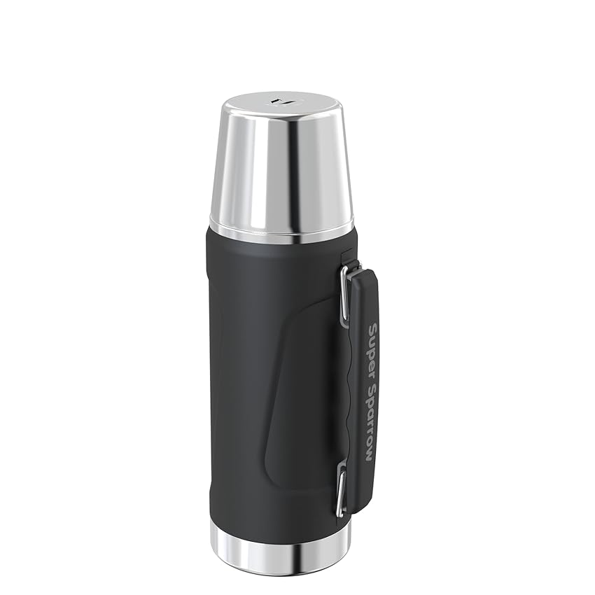 Super Sparrow Borraccia Termica - 1000ml - Bottiglia Termica in Acciaio Inox Super Sparrow Borraccia Termica - 1000ml - Bottiglia Termica in Acciaio Inox