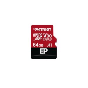 Patriot memory PEF64GEP31MCX 64 GB EP A1 per micro SD card SDXC per telefoni e tablet