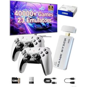 Console per videogiochi retrò Febotak 2025 con oltre 40.000 giochi
