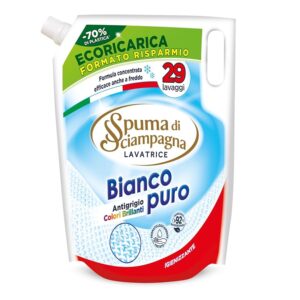 Spuma di Sciampagna - Ecoricarica Detersivo Lavatrice Bianco Puro