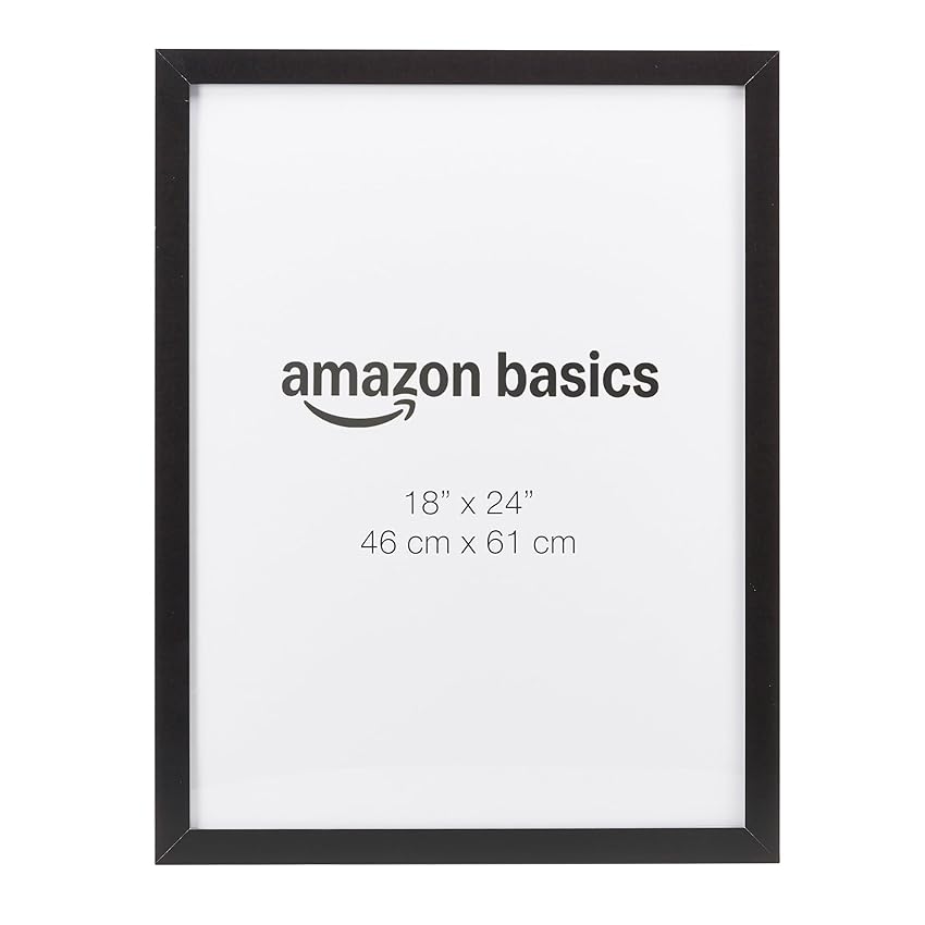 Amazon Basics - Cornice Rettangolare in Legno per Poster/Foto Amazon Basics - Cornice Rettangolare in Legno per Poster/Foto