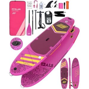 FIVELAKE Tavola Sup Gonfiabile Rosa