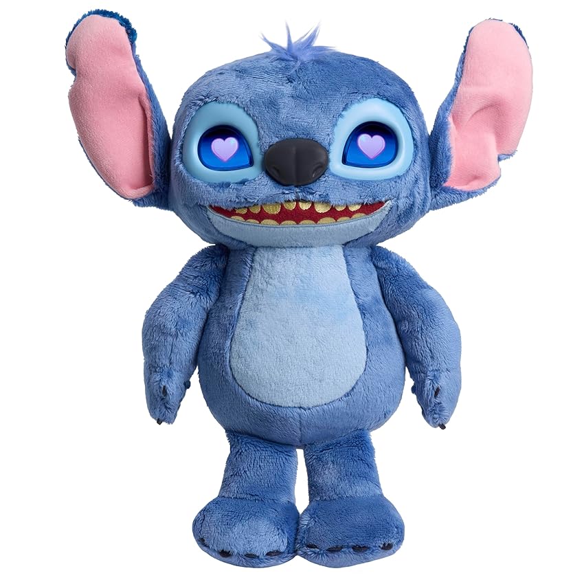 Just Play Peluche interattivo Disney Stitch Many Moods da 34 Just Play Peluche interattivo Disney Stitch Many Moods da 34