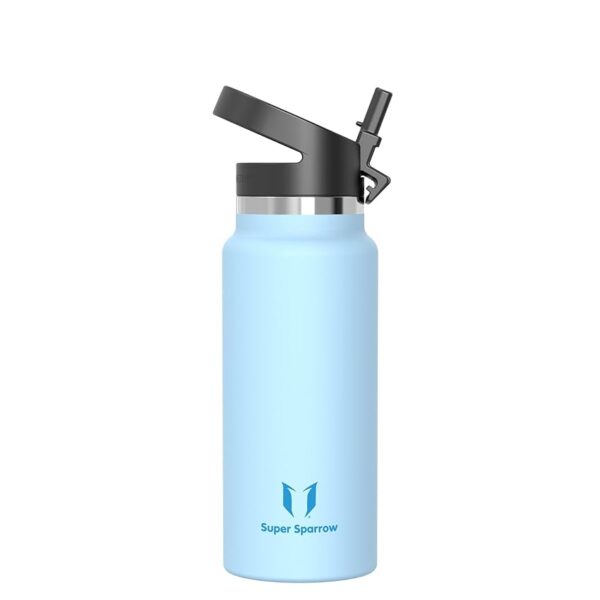 Super Sparrow Borraccia Termica 1 Litro - SwivelSip Inox Bottiglia