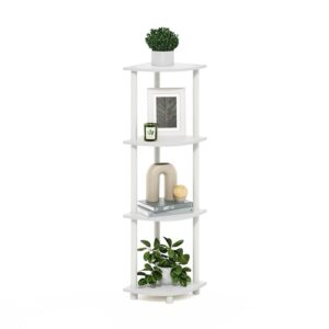 Furinno Turn-N-Tube Scaffale multiuso espositore angolare a 4 livelli