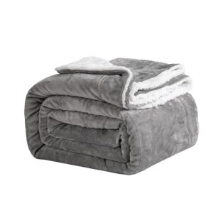 Good Nite Coperta Plaid 200x230 cm da letto in Flanella Sherpa Blanket