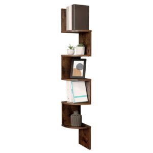 VASAGLE Libreria Angolare