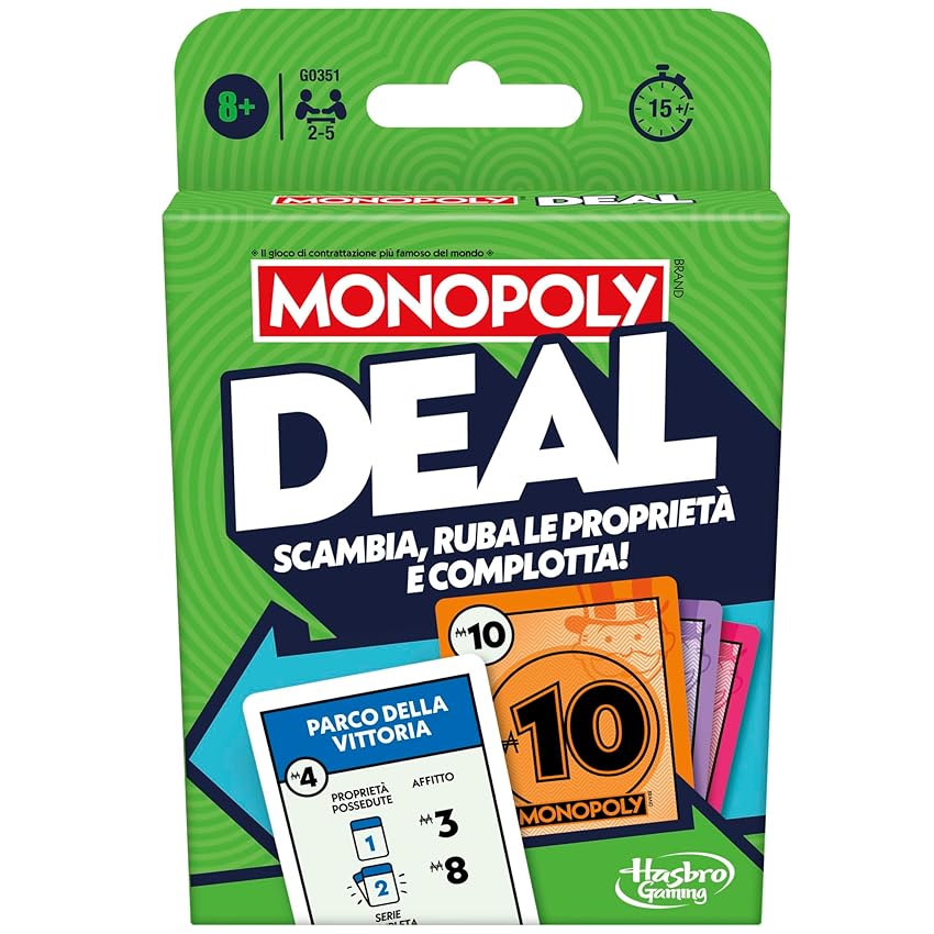 Hasbro Gaming Monopoly Deal Hasbro Gaming Monopoly Deal