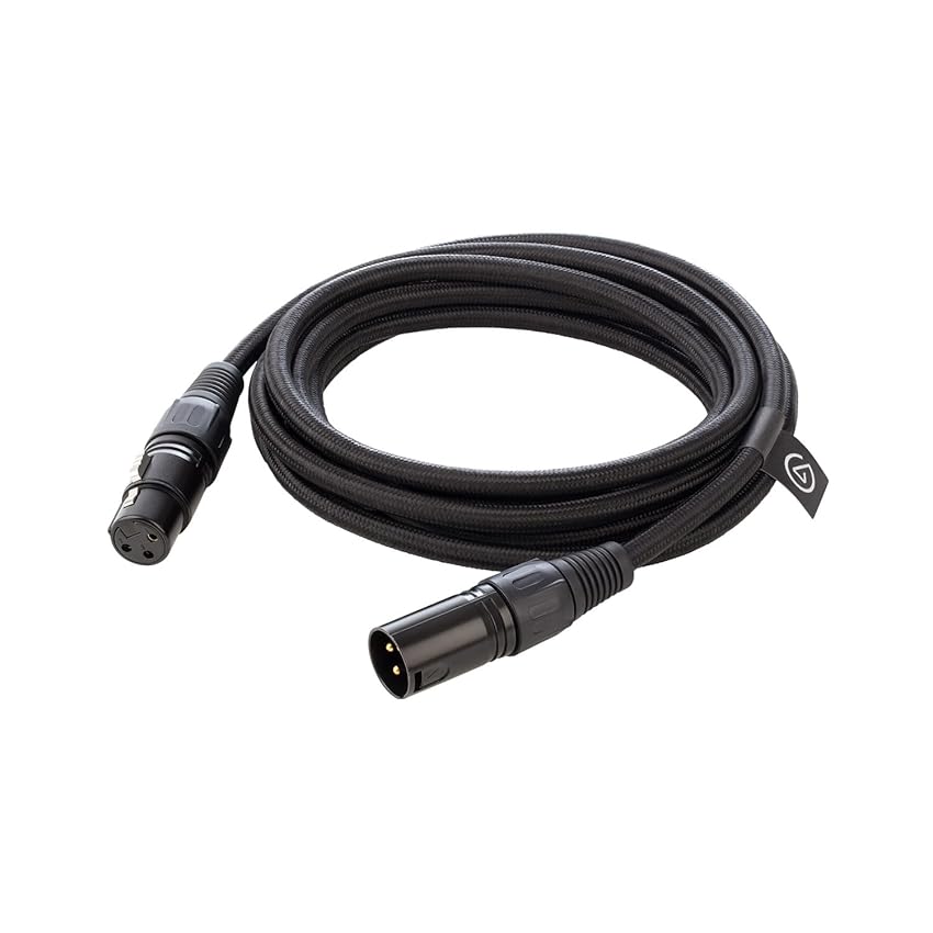 Elgato XLR Cable – Cavo Microfono schermato per registrazioni in Studio e produzioni dal Vivo