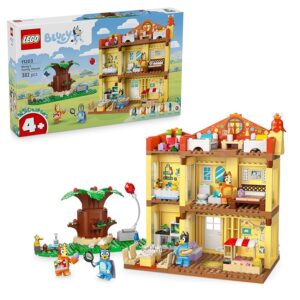 LEGO Bluey: Casa della Famiglia di Bluey - Giocattolo Modulare con Stanze