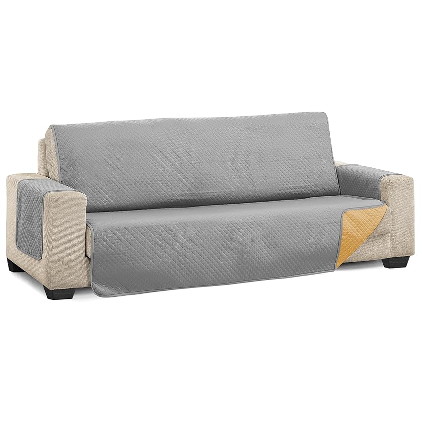 Martina Home Diamond Copridivano imbottito 2 Posti XL - Mostarda/Perla Martina Home Diamond Copridivano imbottito 2 Posti XL - Mostarda/Perla