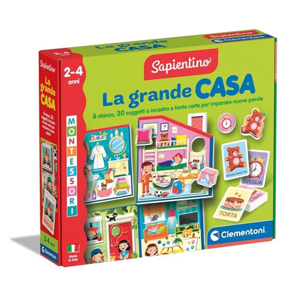 Clementoni - Sapientino Montessori La Grande Casa